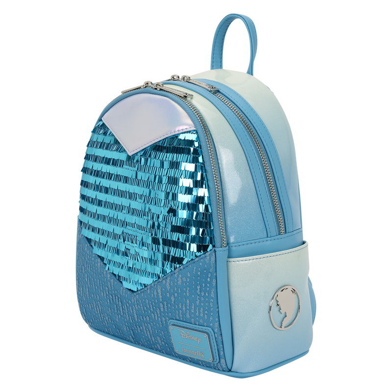 Loungefly Disney Mini Backpack - Elsa Glitter Sequin