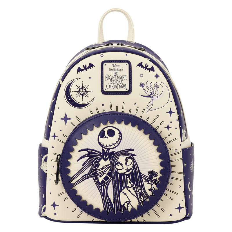 Loungefly Disney Mini Backpack - Jack Skellington & Sally Night Sky