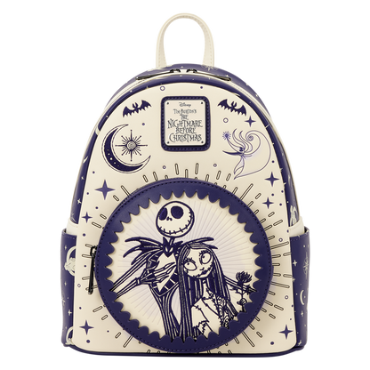 Loungefly Disney Mini Backpack - Jack Skellington & Sally Night Sky