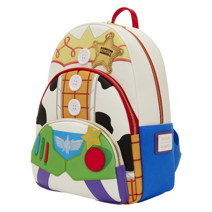 Loungefly Disney Mini Backpack - Toy Story 5 Triple Pocket Jessie, Woody, & Buzz