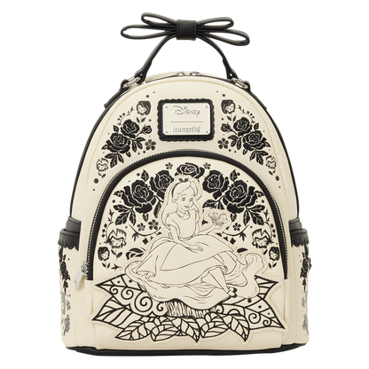 Loungefly Disney Mini Backpack - Alice in Wonderland - Embroidered Floral