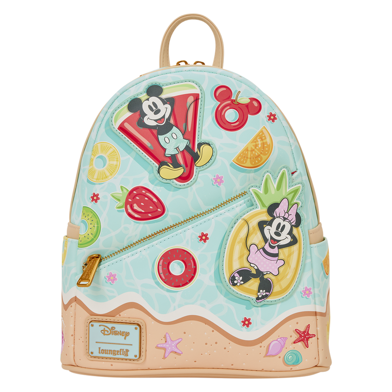 Loungefly Disney Mini Backpack - Mickey & Minnie Beach Fun