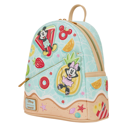 Loungefly Disney Mini Backpack - Mickey & Minnie Beach Fun