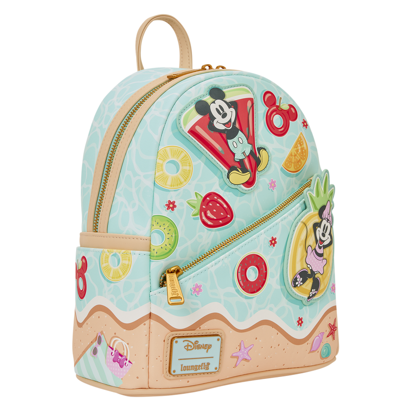 Loungefly Disney Mini Backpack - Mickey & Minnie Beach Fun