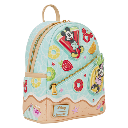 Loungefly Disney Mini Backpack - Mickey & Minnie Beach Fun