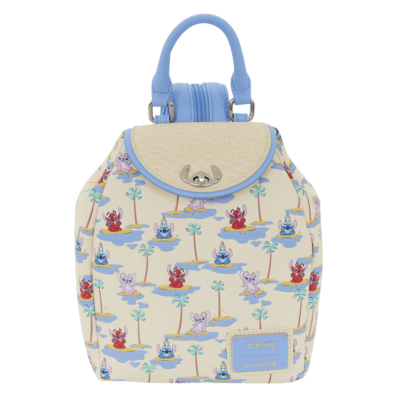Loungefly Disney Mini Backpack - Lilo & Stitch All-Over Print
