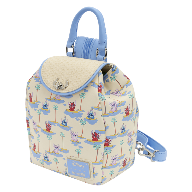 Loungefly Disney Mini Backpack - Lilo & Stitch All-Over Print