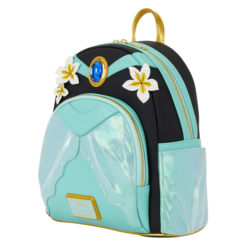 Loungefly Disney Mini Backpack - Jasmine Glitter Cosplay