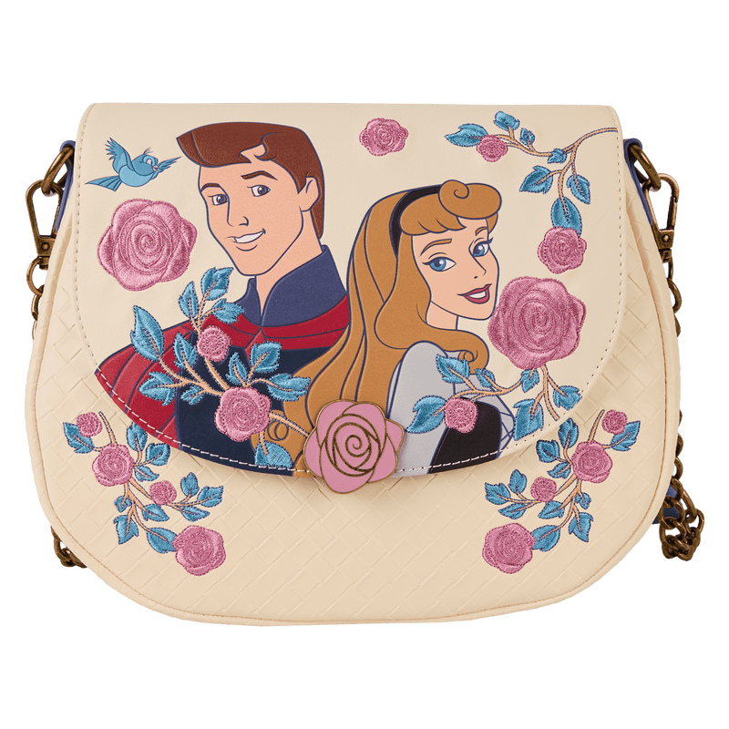 Loungefly Disney Cross Body Bag - Aurora & Prince Phillip Floral
