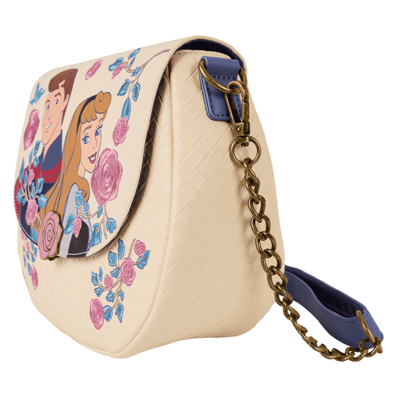 Loungefly Disney Cross Body Bag - Aurora & Prince Phillip Floral