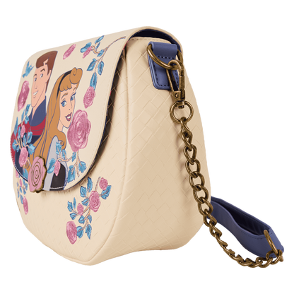 Loungefly Disney Cross Body Bag - Aurora & Prince Phillip Floral