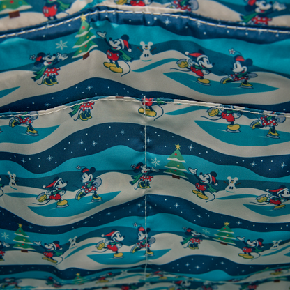 Loungefly Disney Tote Bag - Mickey & Friends Holiday