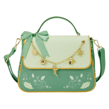 Loungefly Disney Cross Body Bag - Tinker Bell Holiday Sequin Crossbody Bag