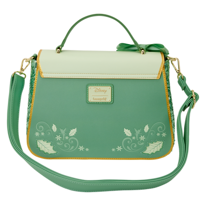 Loungefly Disney Cross Body Bag - Tinker Bell Holiday Sequin Crossbody Bag