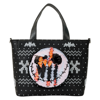 Loungefly Disney Tote Bag - Jack Skellington Reversible Sequins