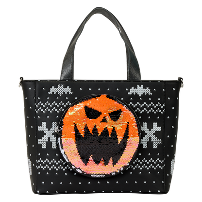 Loungefly Disney Tote Bag - Jack Skellington Reversible Sequins