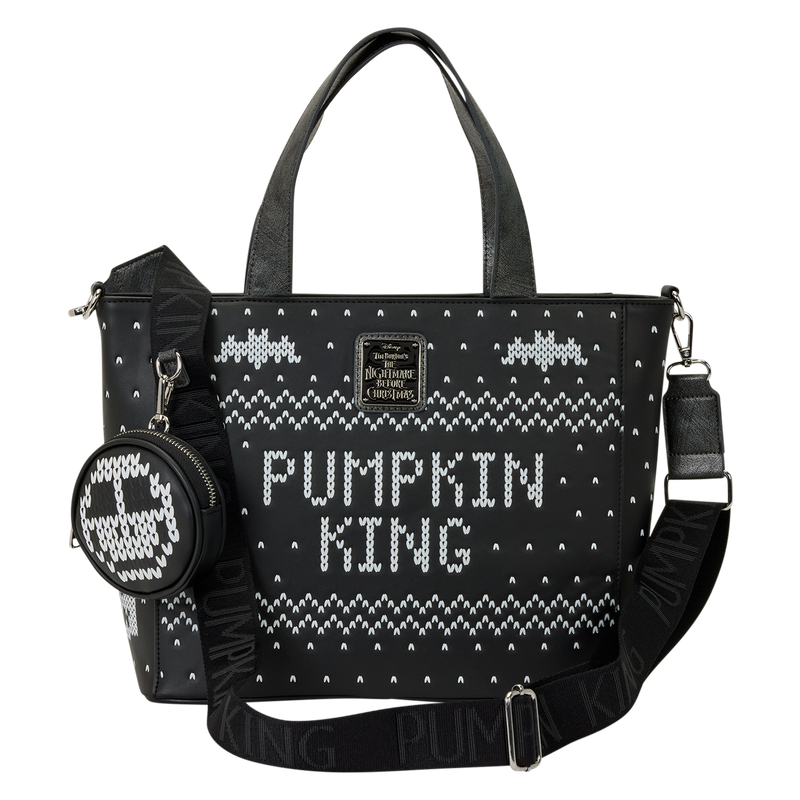 Loungefly Disney Tote Bag - Jack Skellington Reversible Sequins