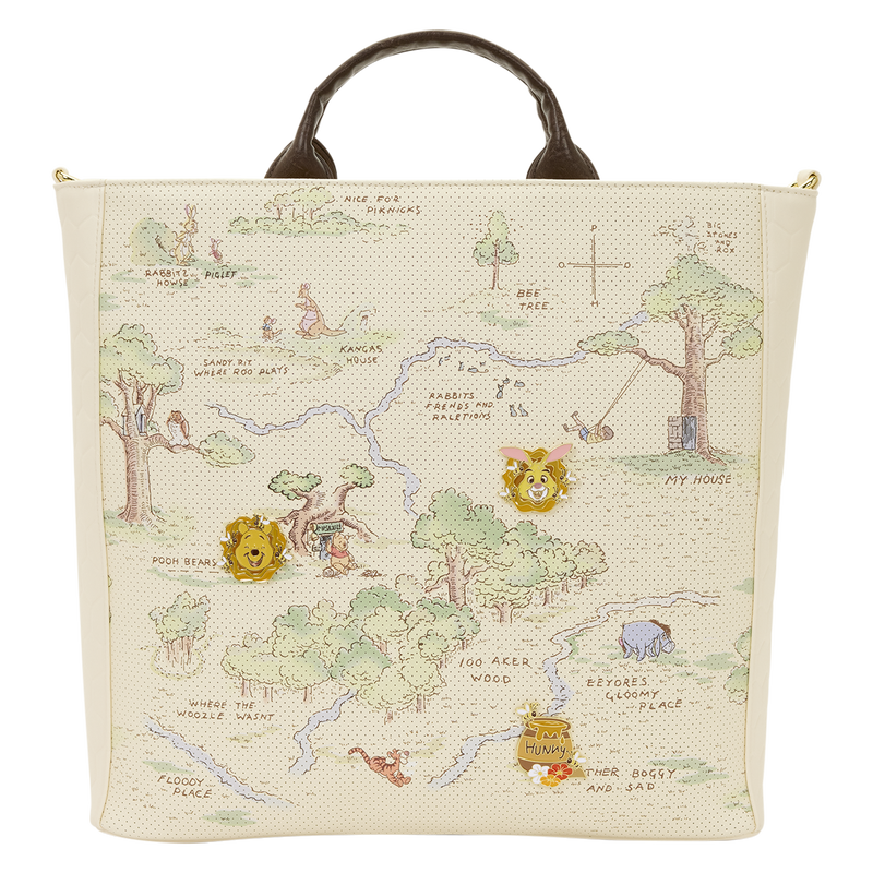 Loungefly Disney Tote Bag - Winnie the Pooh Hundred Acre Wood