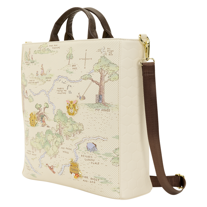 Loungefly Disney Tote Bag - Winnie the Pooh Hundred Acre Wood