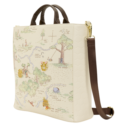 Loungefly Disney Tote Bag - Winnie the Pooh Hundred Acre Wood