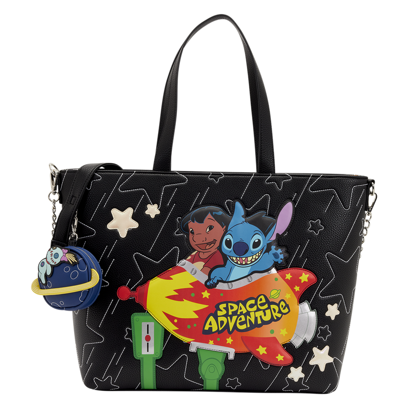 Loungefly Disney Tote Bag - Lilo & Stitch Space Adventure