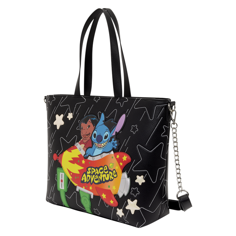 Loungefly Disney Tote Bag - Lilo & Stitch Space Adventure