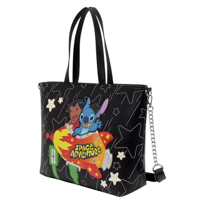 Loungefly Disney Tote Bag - Lilo & Stitch Space Adventure