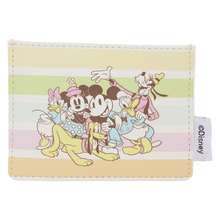 Loungefly Disney Wallet Cardholder - Mickey and Friends Rainbow Stripes