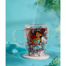 Disney Glass with Dried Flowers - Jasmine