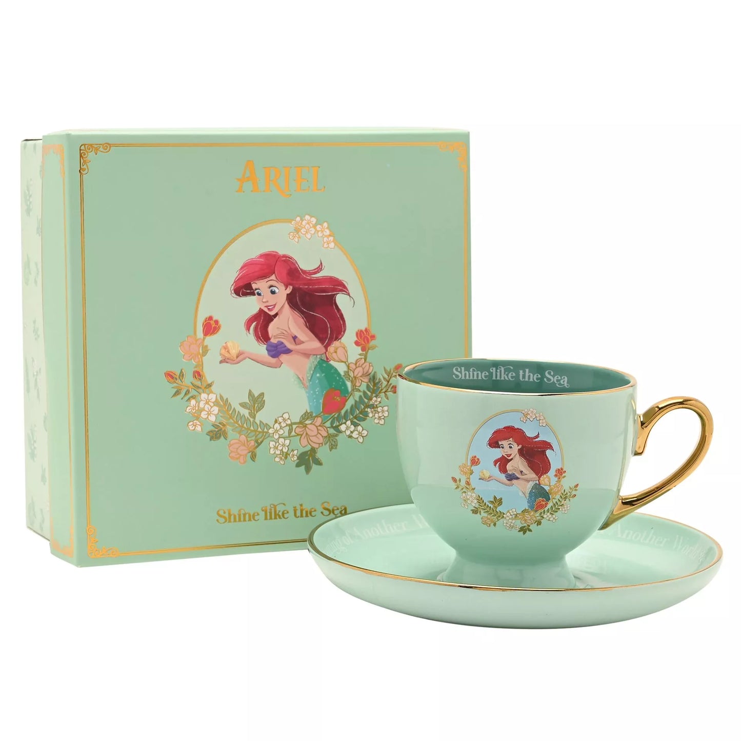 Disney Mug Tea Cup & Saucer - Ariel