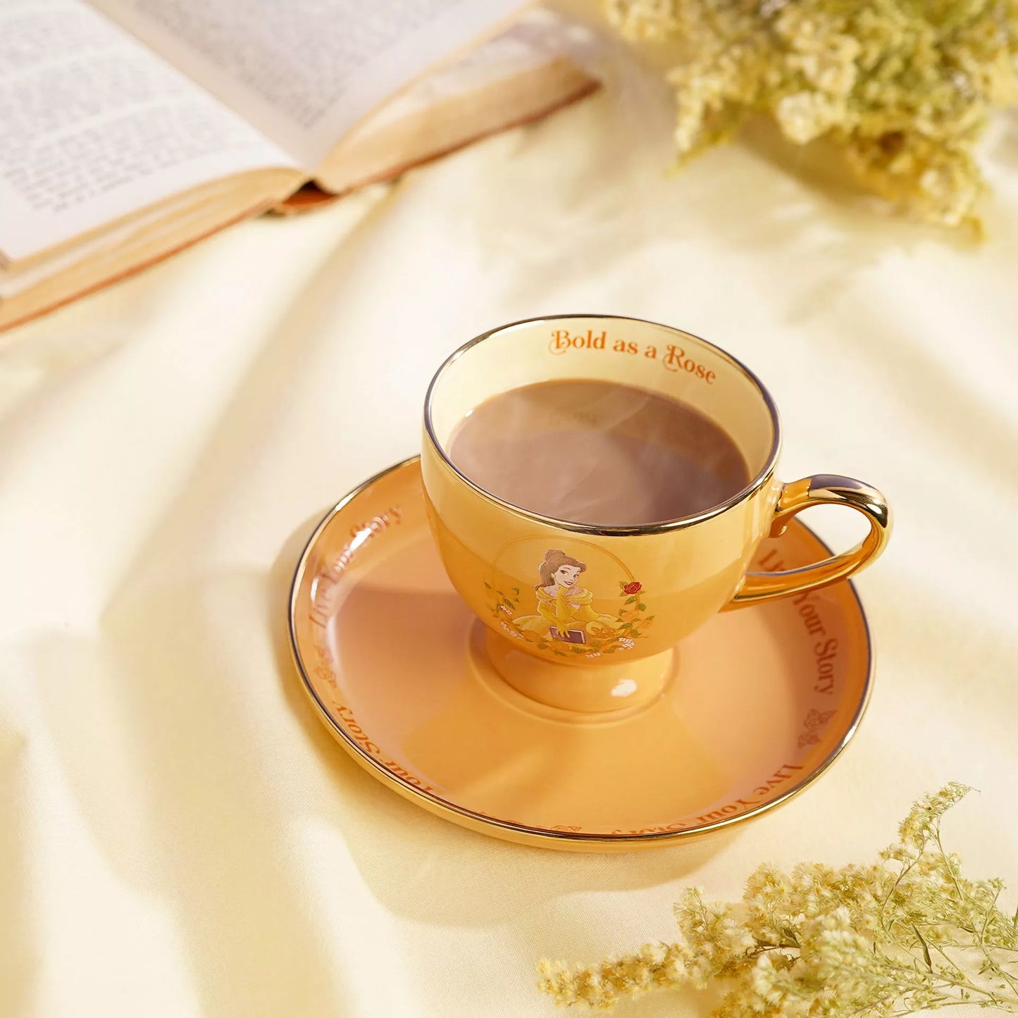 Disney Tea Cup & Saucer - Belle