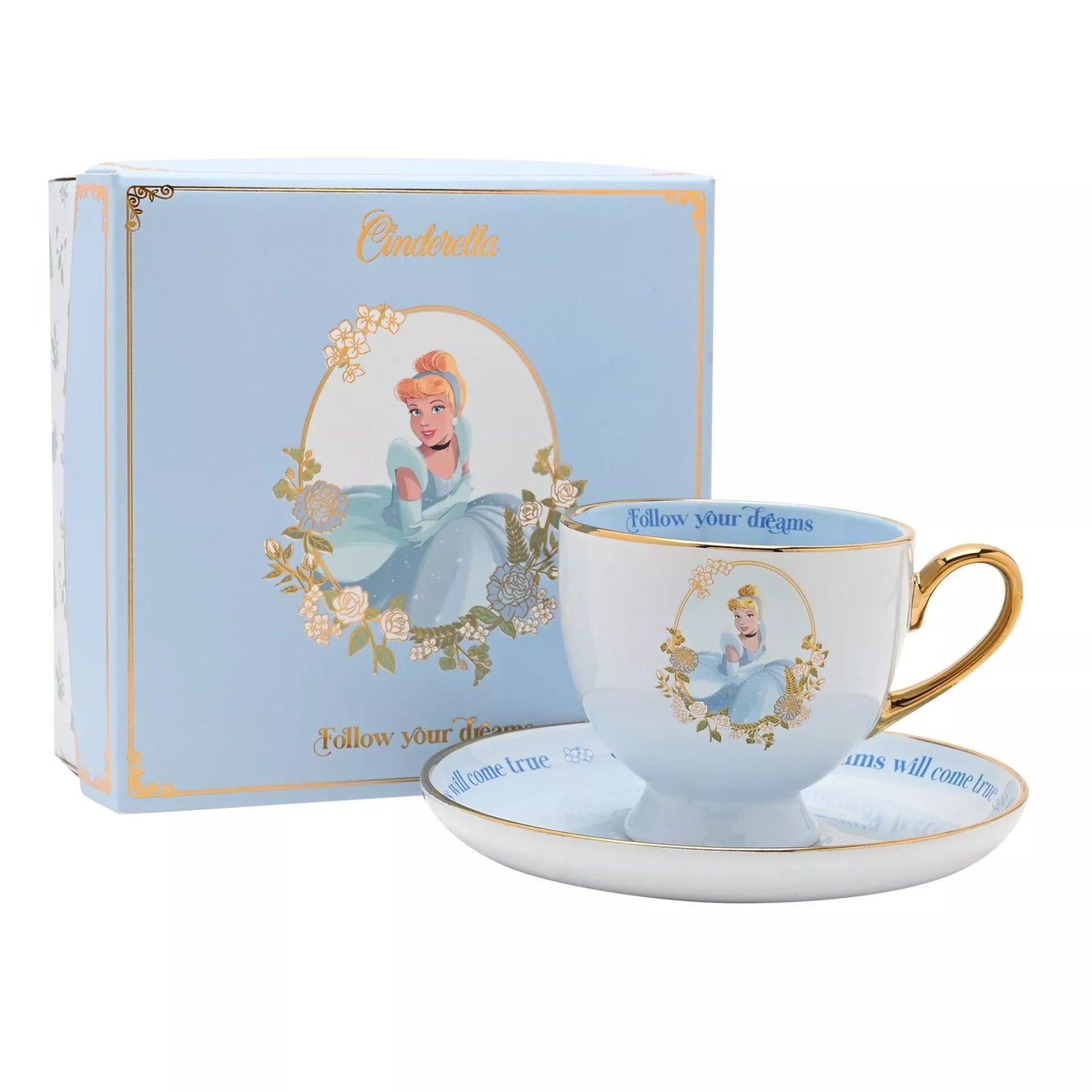 Disney Mug Tea Cup & Saucer - Cinderella