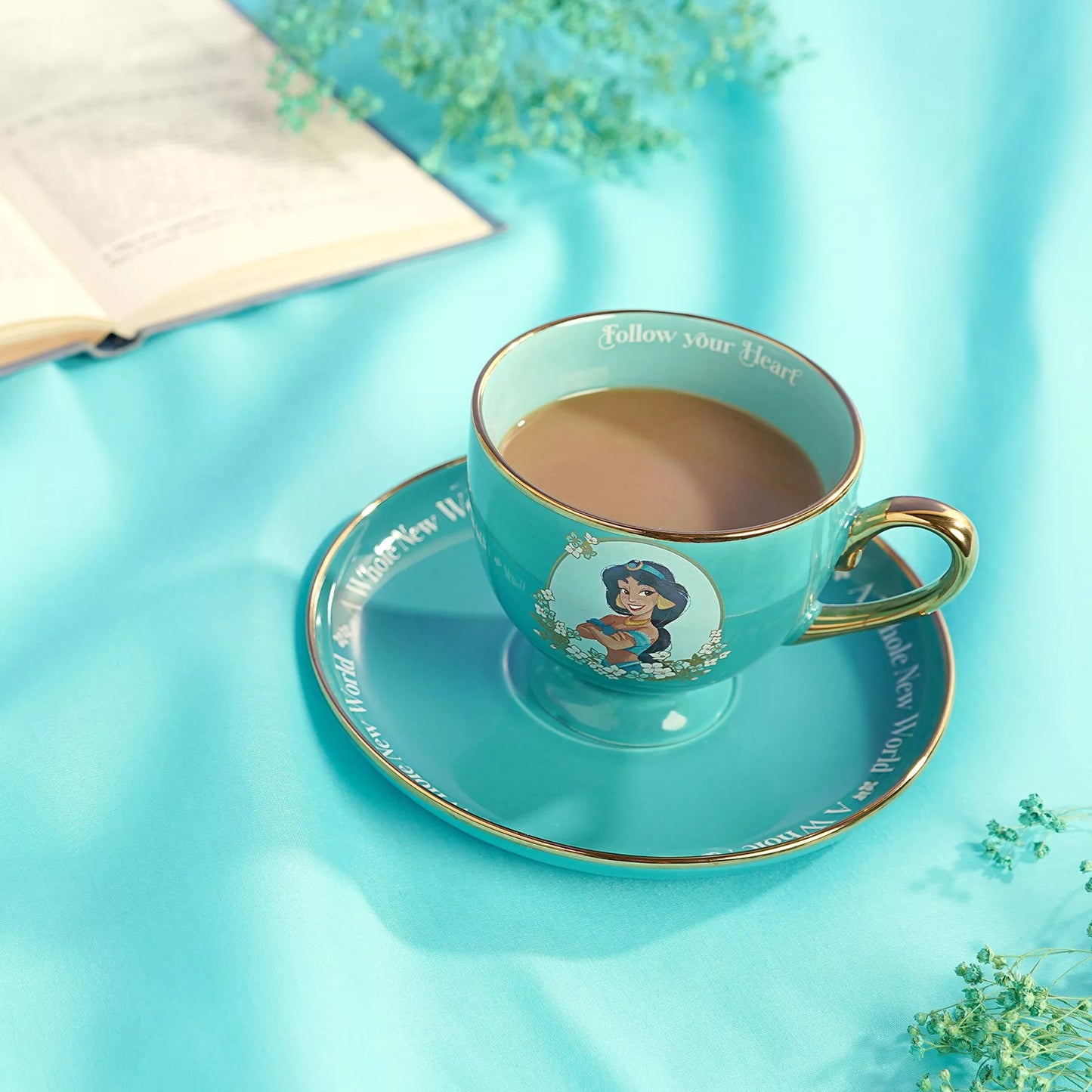 Disney Mug Tea Cup & Saucer - Jasmine
