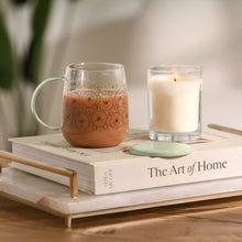 Disney Glass Mug with Lid - Winnie