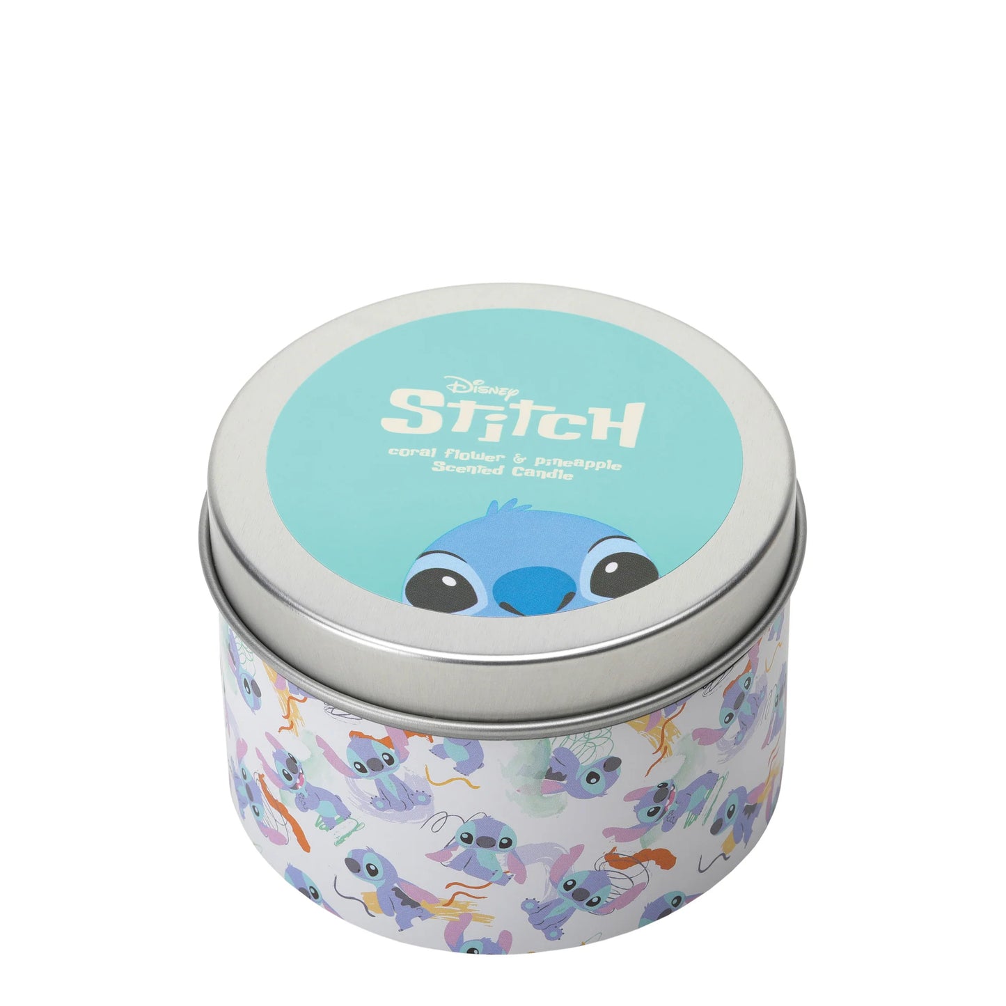 Disney Home Candle - Stitch Coral Flower & Pineapple