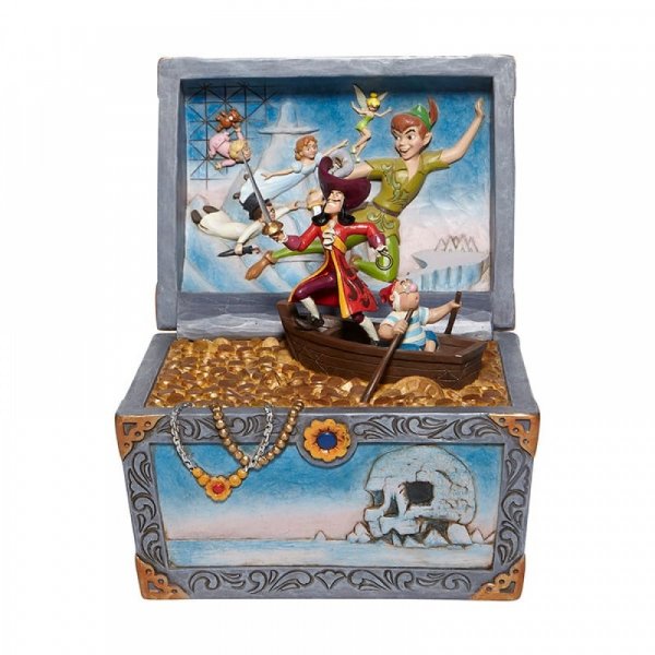 Disney Traditions 6008063 Treasure Strewn Tableau Peter Pan Flying Scene