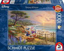 Thomas Kinkade Disney 1000 Puzzle Donald And Daisy A Duck Day