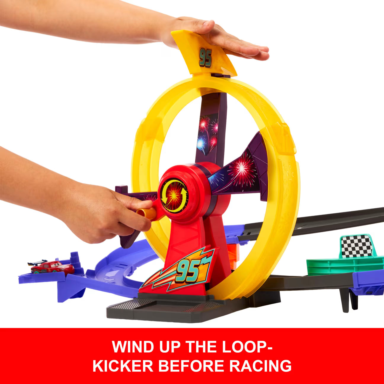 Disney Pixar Cars - Lightning McQueen Celebration Raceway