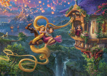 Thomas Kinkade Disney 1000 Puzzle Tangled Up In Love