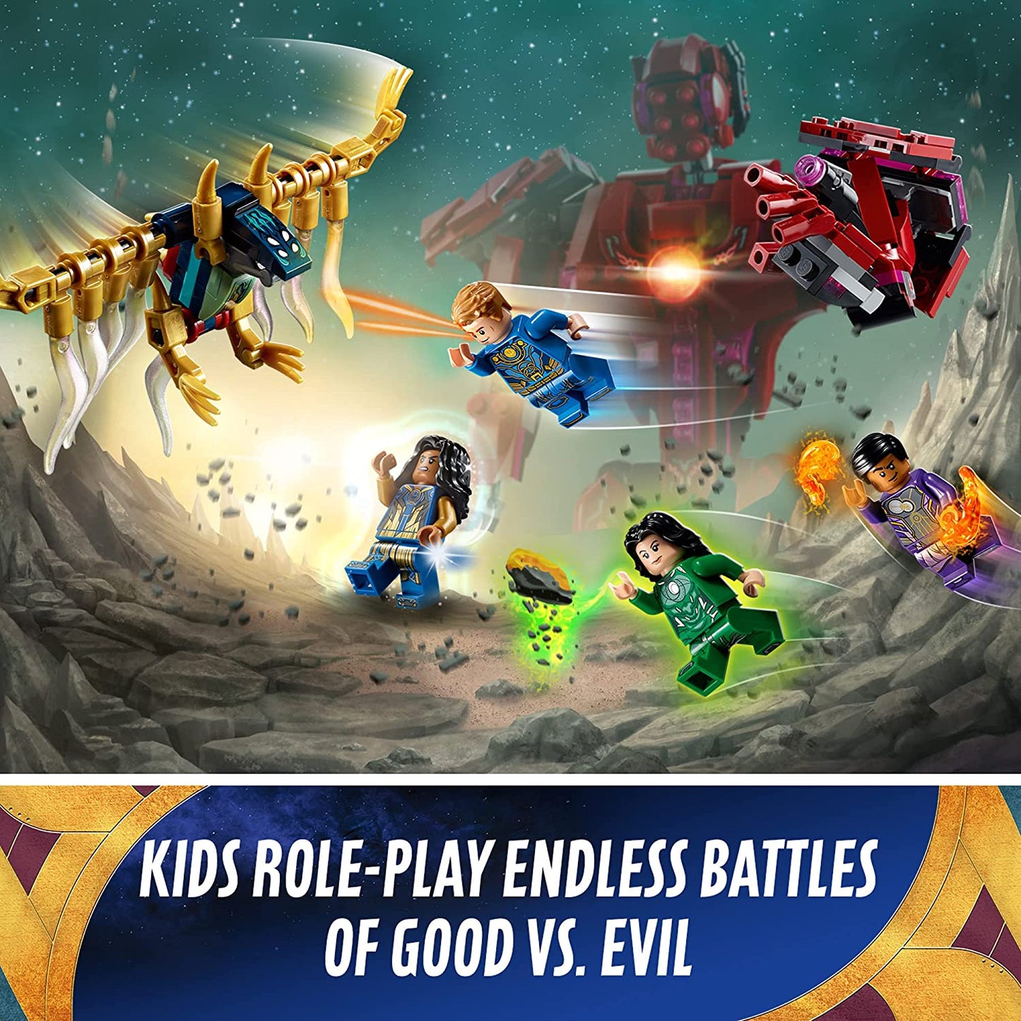 LEGO Marvel 76155 The Eternals in Arishem’s Shadow