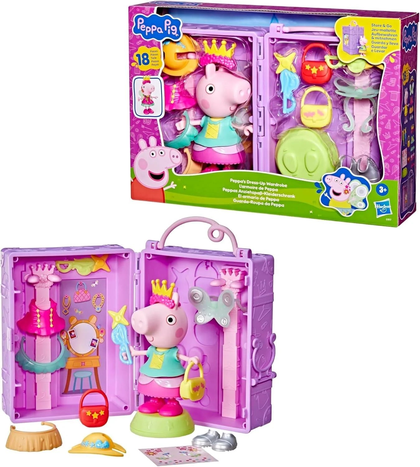 Peppa Pig - Peppa Dress-Up Wardrobe