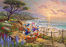 Thomas Kinkade Disney 1000 Puzzle Donald And Daisy A Duck Day
