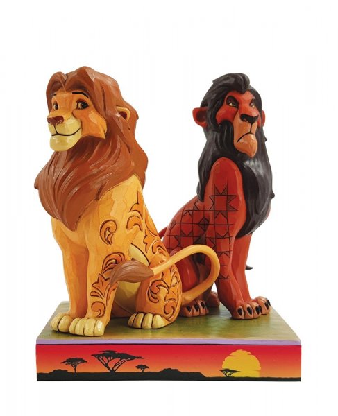 Disney Traditions 6010093 Simba & Scar